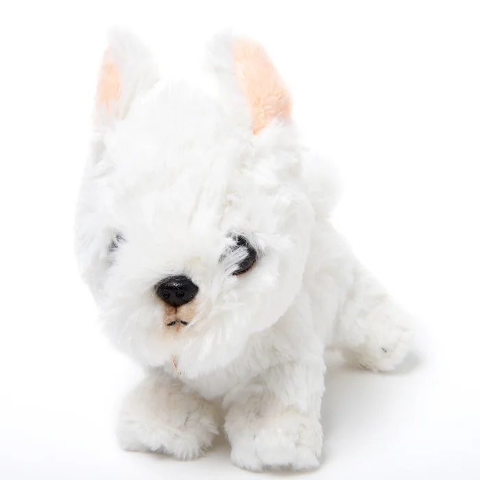 PUPS! Small White Terrier Plush 2 PUPS! Small White Terrier Plush - Image 2