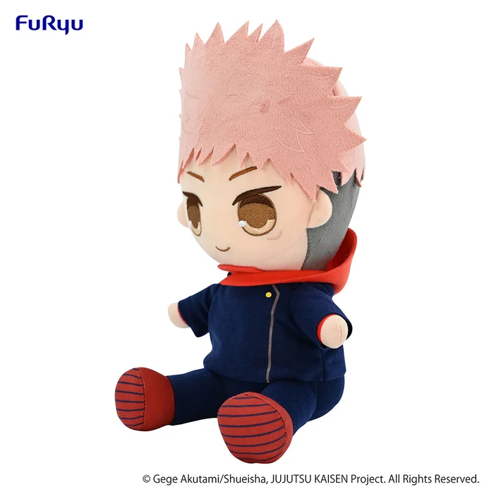 Jujutsu Kaisen Kyurumaru Big Plush Toy Yuji Itadori (Re-run) 2 Jujutsu Kaisen Kyurumaru Big Plush Toy Yuji Itadori (Re-run) - Image 2
