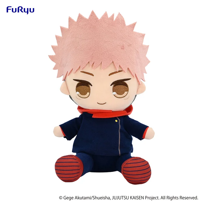 Jujutsu Kaisen Kyurumaru Big Plush Toy Yuji Itadori (Re-run) 1 Jujutsu Kaisen Kyurumaru Big Plush Toy Yuji Itadori (Re-run)