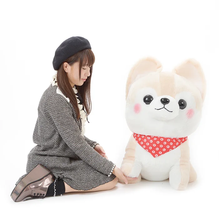 Mameshiba San Kyodai Sasuke Dog Plush (Super Jumbo) 2 Mameshiba San Kyodai Sasuke Dog Plush (Super Jumbo) - Image 2