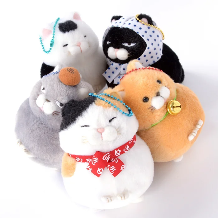 Hige Manjyu Yu Cat Plush Collection (Ball Chain) 1 Hige Manjyu Yu Cat Plush Collection (Ball Chain)