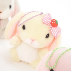Pote Usa Loppy Strawberry Plush Collection (Ball Chain) -Plush Toys Shop 297e2aa565ae4c95b71af77c445e2a35.jpg