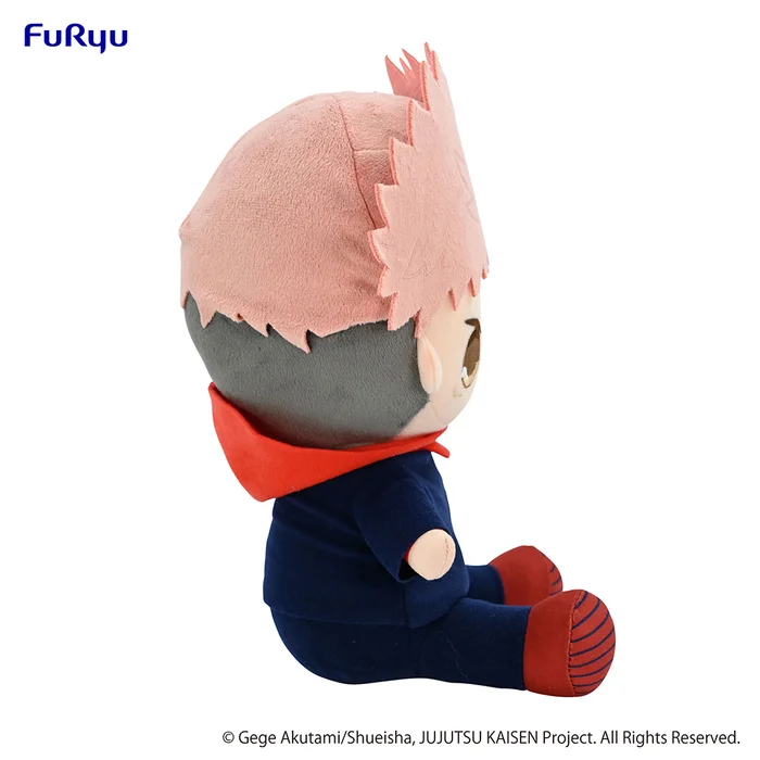 Jujutsu Kaisen Kyurumaru Big Plush Toy Yuji Itadori (Re-run) 7 Jujutsu Kaisen Kyurumaru Big Plush Toy Yuji Itadori (Re-run) - Image 7