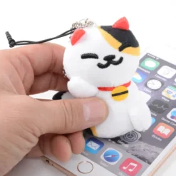 Neko Atsume Phone Cleaner Plush Mascots Ver. 2 -Plush Toys Shop 53d1b5d9ce684f289aa7863f131b4c5b.jpg