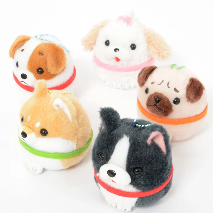 Wanko Tai Dog Plush Collection (Ball Chain) 2 Wanko Tai Dog Plush Collection (Ball Chain) - Image 2
