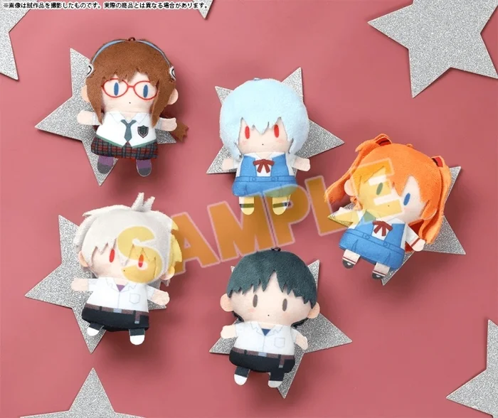 Puppela Rebuild Of Evangelion Finger Puppet Plush Collection 1 Puppela Rebuild Of Evangelion Finger Puppet Plush Collection