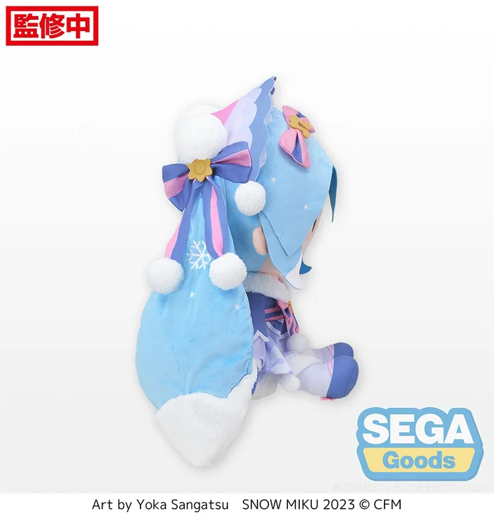 Fuwapuchi Hatsune Miku: Snow Miku 2023 Ver. Dodeka Jumbo Plush 3 Fuwapuchi Hatsune Miku: Snow Miku 2023 Ver. Dodeka Jumbo Plush - Image 3