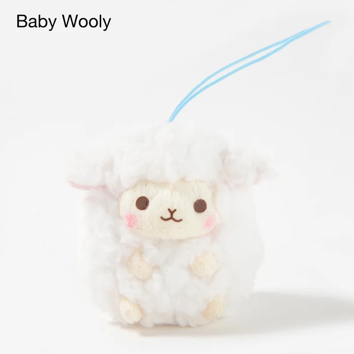Wooly Baby Sheep Plush Collection (Mini Strap) 2 Wooly Baby Sheep Plush Collection (Mini Strap) - Image 2
