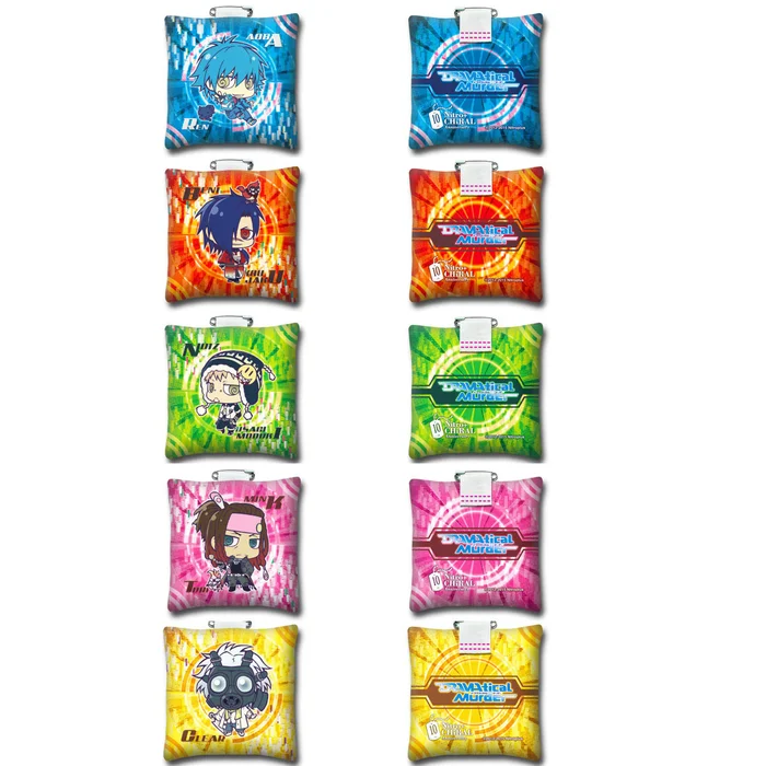 Dramatical Murder Plush Badges 1 Dramatical Murder Plush Badges