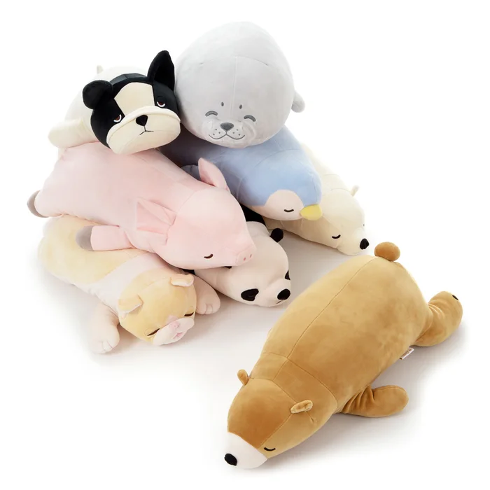 Marshmallow Animal Hug Pillows 1 Marshmallow Animal Hug Pillows