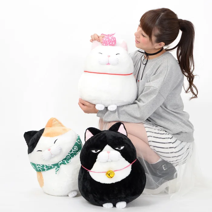 Hige Manjyu Tabi Cat Plush Collection (Big) 1 Hige Manjyu Tabi Cat Plush Collection (Big)