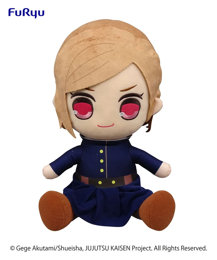 Jujutsu Kaisen Kyurumaru Super Big Plush Toy Nobara Kugisaki 1 Jujutsu Kaisen Kyurumaru Super Big Plush Toy Nobara Kugisaki
