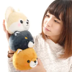 Mameshiba San Kyodai Dog Face Multiuse Stands -Plush Toys Shop d6eba23289314916b434115603a6382c.jpg