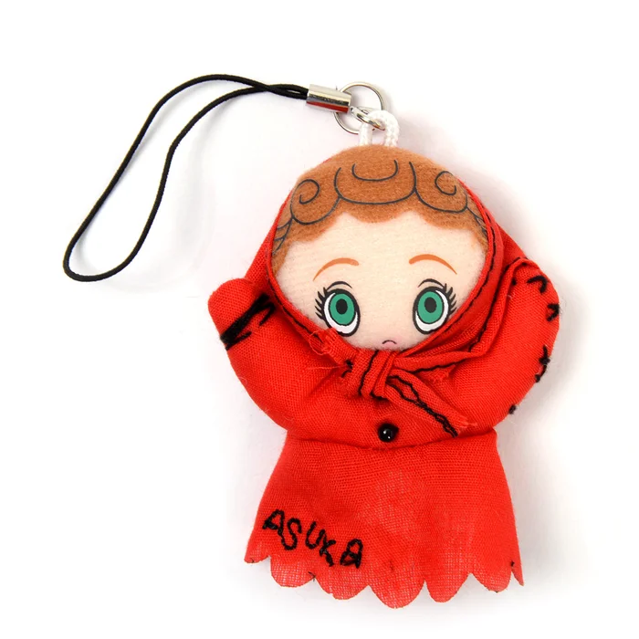 Rebuild Of Evangelion Asuka Mini Strap Puppet 1 Rebuild Of Evangelion Asuka Mini Strap Puppet