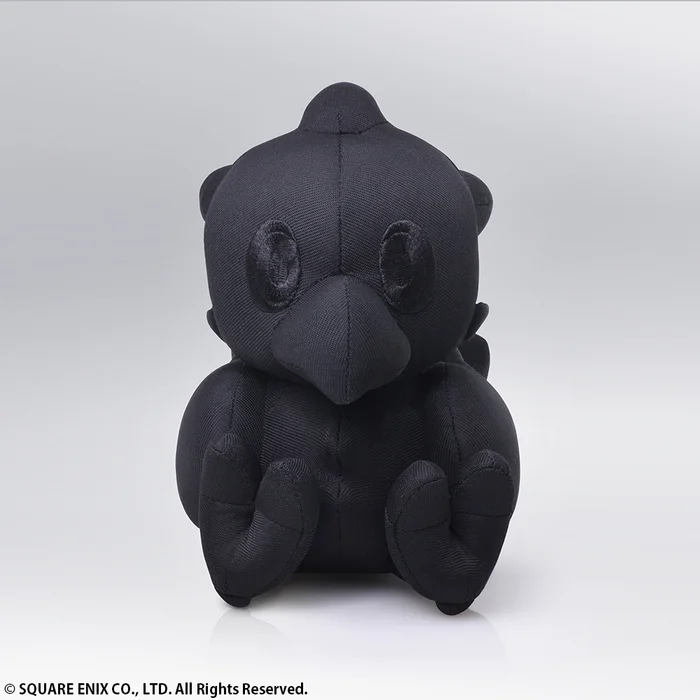Square Enix Final Fantasy Chocobo Autograph Plush: Black Ver. 1 Square Enix Final Fantasy Chocobo Autograph Plush: Black Ver.